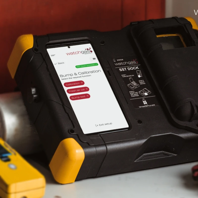Gas Detection Calibration Station